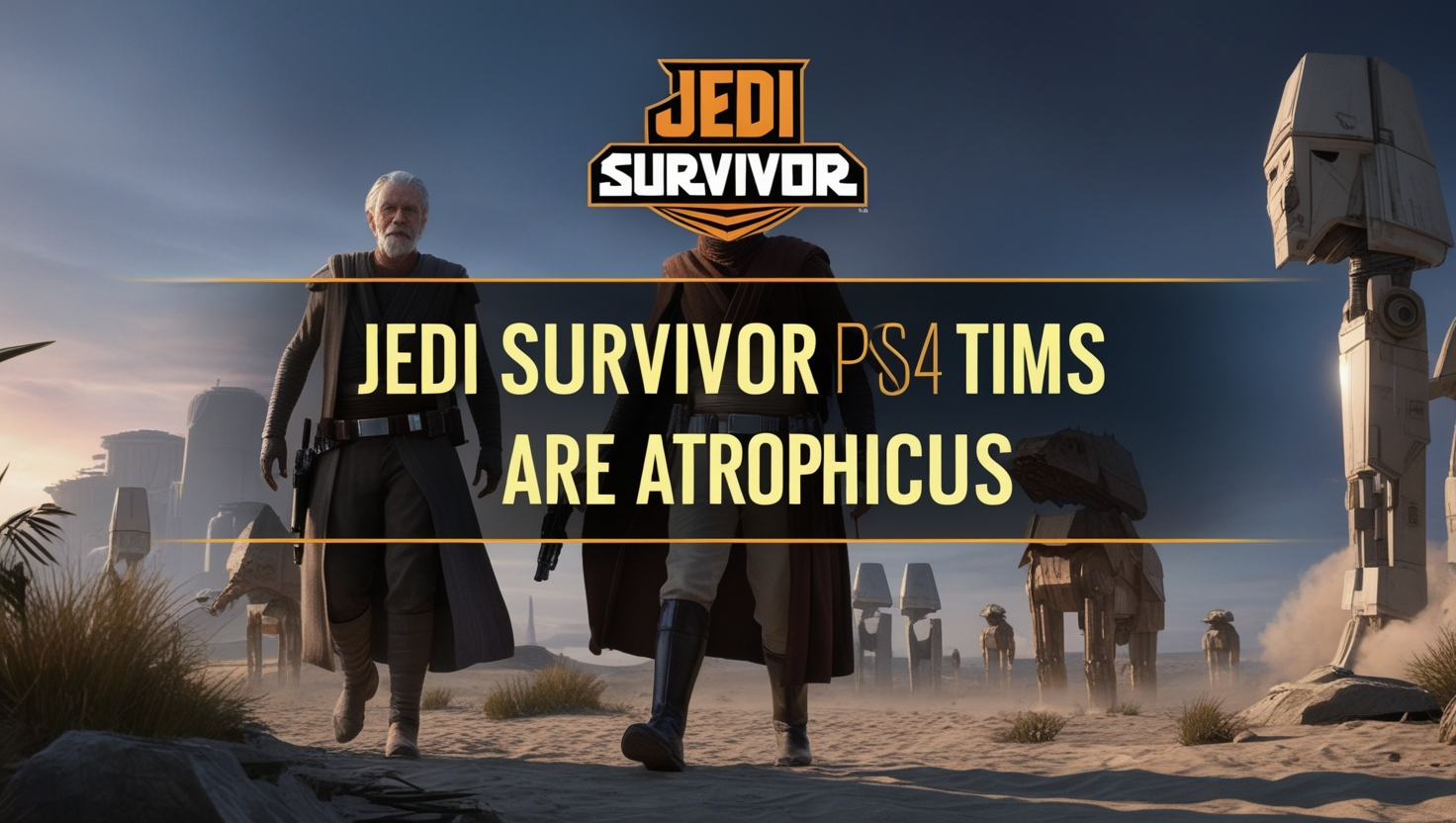 Jedi Survivor PS4 Load Times Are Atrophicus