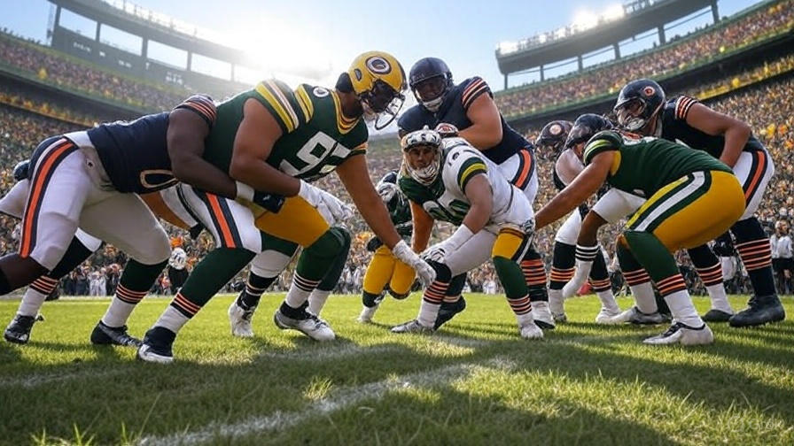 green bay packers vs chicago bears stats
