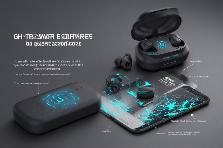 Coby True Wireless Earbuds with Smart Battery Display