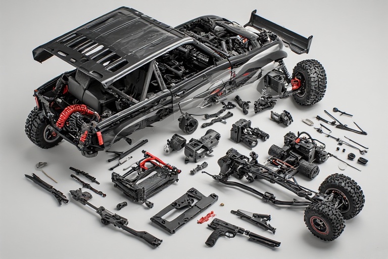 Beyondski RC car parts