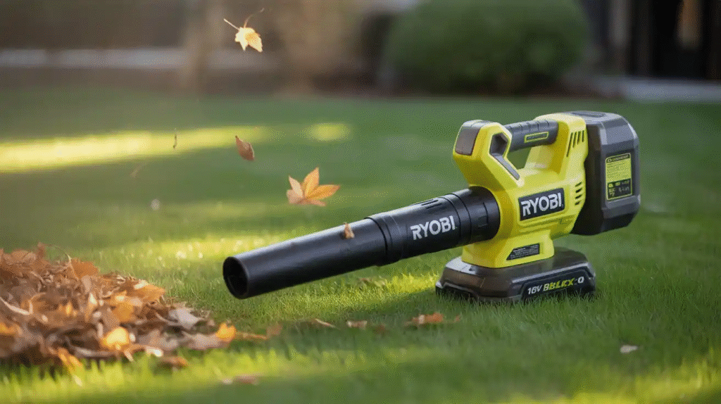  ryobi ry18blcxa-0 compact battery blower 18v brushless​
